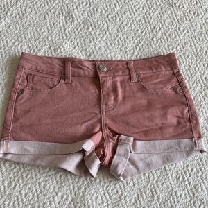 Wax Jean Mauve  Denim Shorts Size S